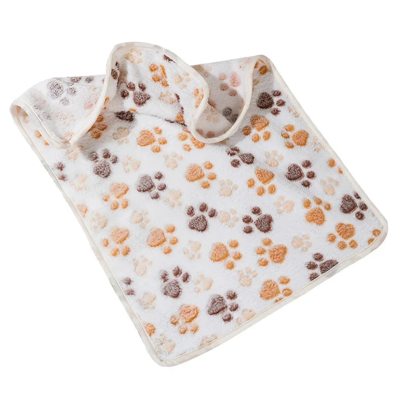 Soft Pet Sleeping Blanket Soft Fluffy Dog Blanket Warm Breathable Cat Cover Blanket Comfortable Sleeping Sheet Mat Pet Supplies