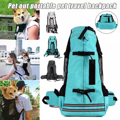 TrailSafe Backpack - Reflective Breathable Dog Carrier