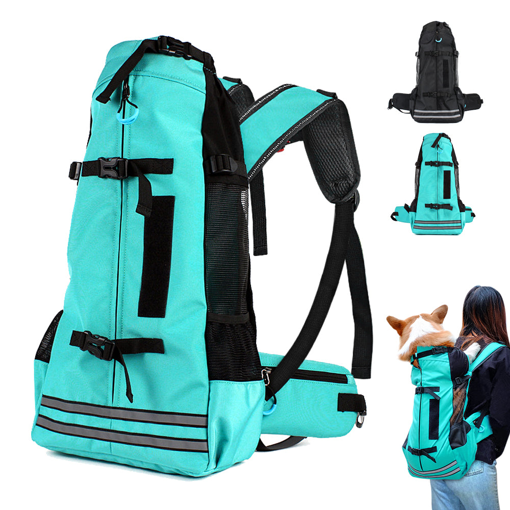 TrailSafe Backpack - Reflective Breathable Dog Carrier