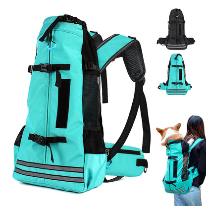 TrailSafe Backpack - Reflective Breathable Dog Carrier