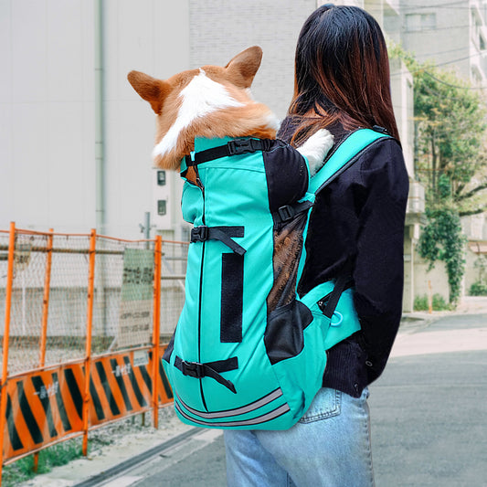 TrailSafe Backpack - Reflective Breathable Dog Carrier