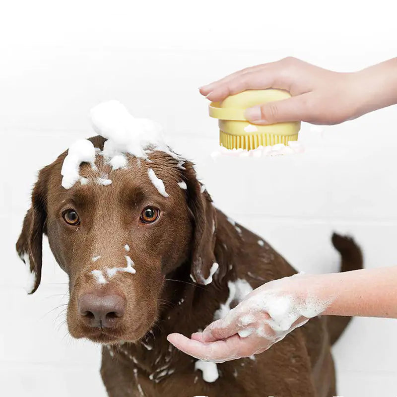 Super Soft Dog Bath Brush